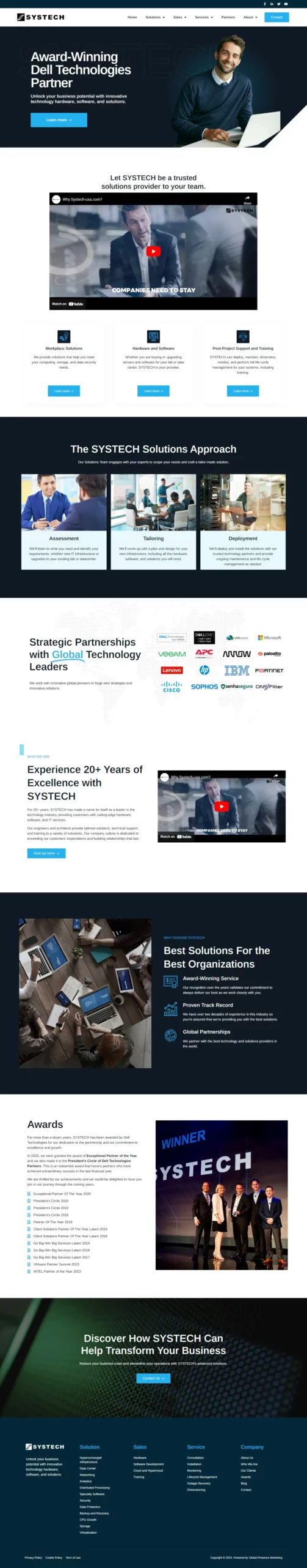 IT Consulting Website