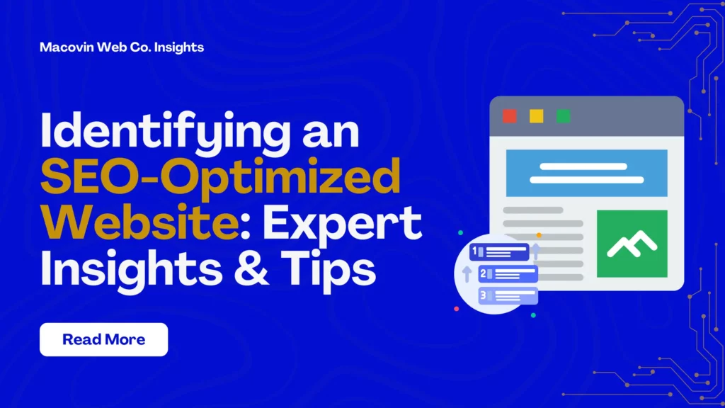 Identifying an SEO-Optimized Website: Expert Insights & Tips