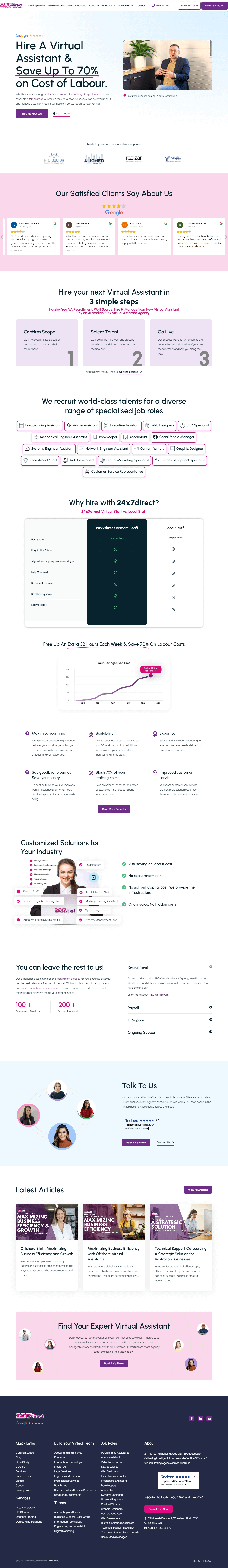 HR Employment Agency Website